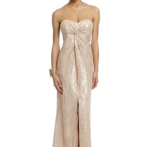Trina Turk Strapless Evening Dress